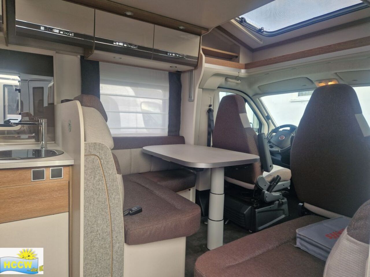 DETHLEFFS T 7017 EB 160 PS / Hubbett / SAT & TV Ansicht 5 für Fahrzeugdetailseite