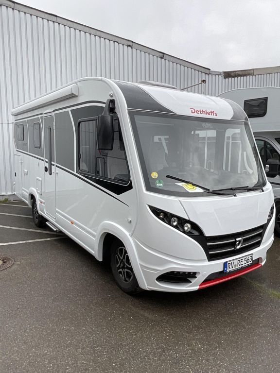 DETHLEFFS I 6877 Solar, Navi, Sat, Lift-Fahrradtr. Ansicht 1 für Fahrzeugdetailseite
