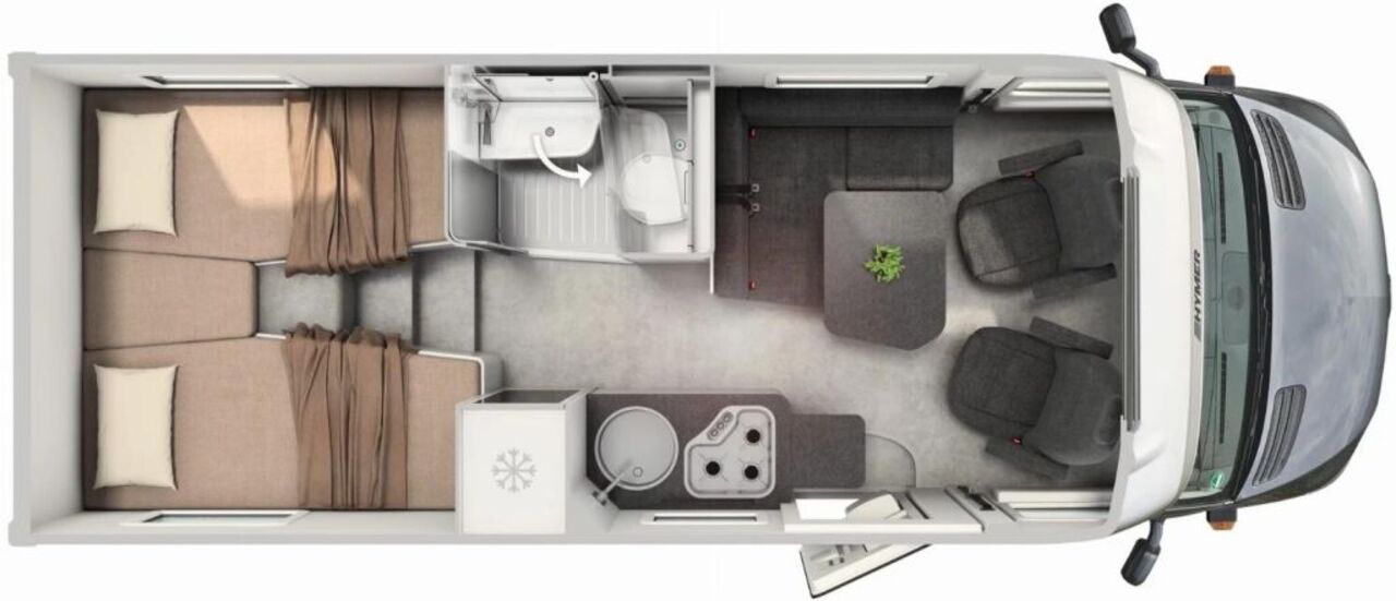 HYMER-ERIBA 570 CrossOver Ansicht 2 für Fahrzeugdetailseite