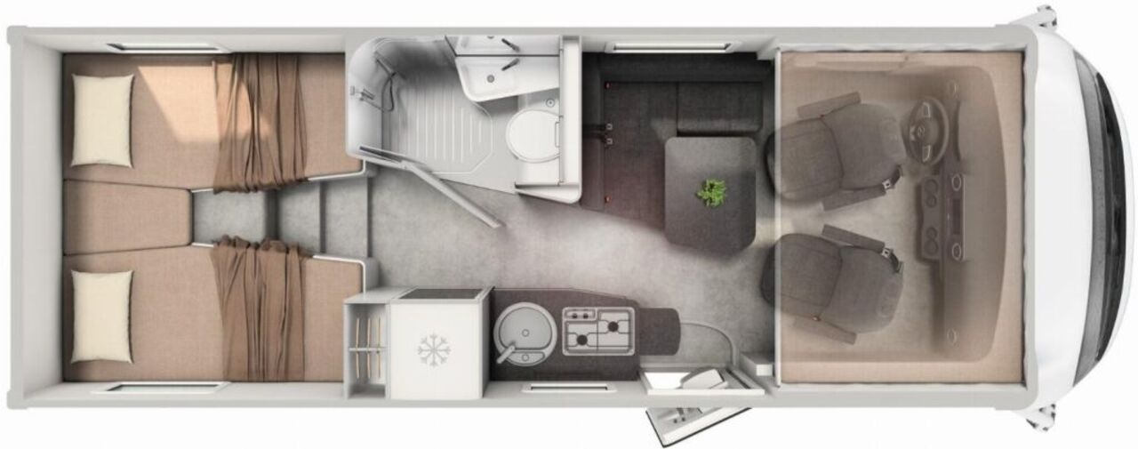 HYMER-ERIBA I 580 Solar, Markise, Sat, wenig km Ansicht 2 für Fahrzeugdetailseite
