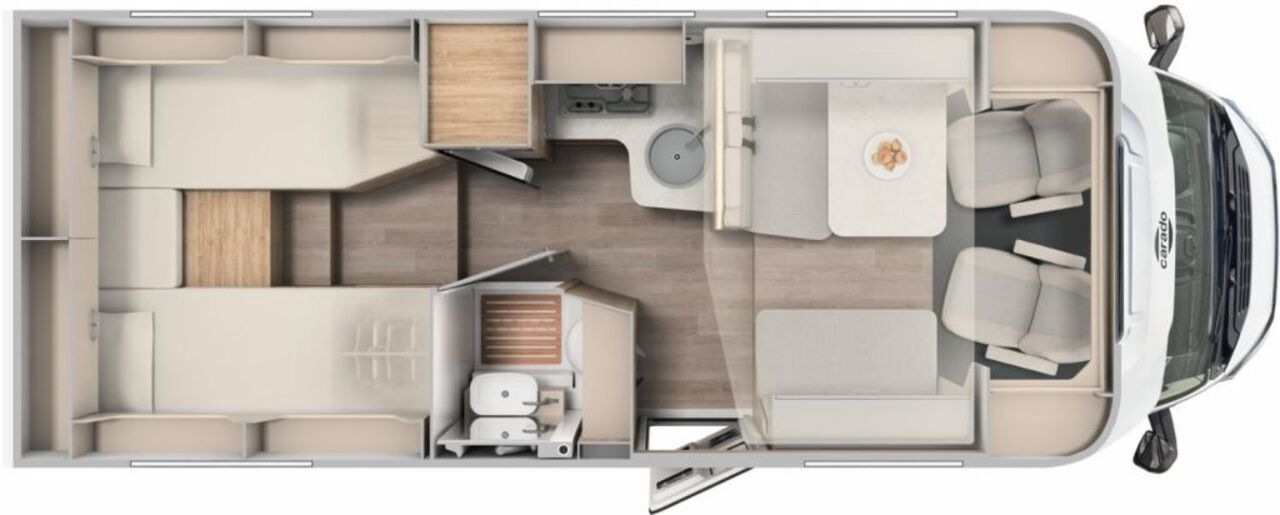 CARADO 448 Automatik, Navi, Sat, TV Ansicht 2 für Fahrzeugdetailseite