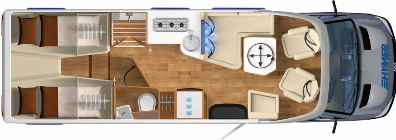 HYMER-ERIBA T 780 Ansicht 2 für Fahrzeugdetailseite