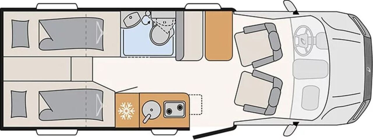 DETHLEFFS T 46 Ansicht 2 für Fahrzeugdetailseite