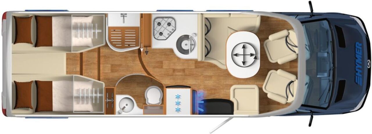 HYMER-ERIBA 620 Ansicht 2 für Fahrzeugdetailseite