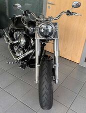 HARLEY-DAVIDSON Fat Boy FLSTF 2. Hand LED Einzelsitz seitl. Nummernschild Ansicht 3 für Fahrzeugdetailseite