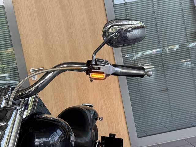HARLEY-DAVIDSON Fat Boy FLSTF 2. Hand LED Einzelsitz seitl. Nummernschild Ansicht 13 für Fahrzeugdetailseite