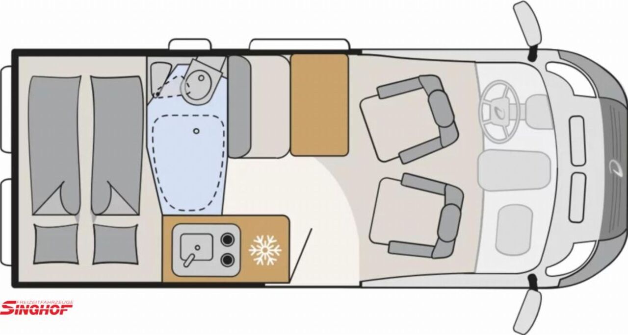 DETHLEFFS 540 DR inkl. ACC + RADIO/KAMERA Ansicht 2 für Fahrzeugdetailseite