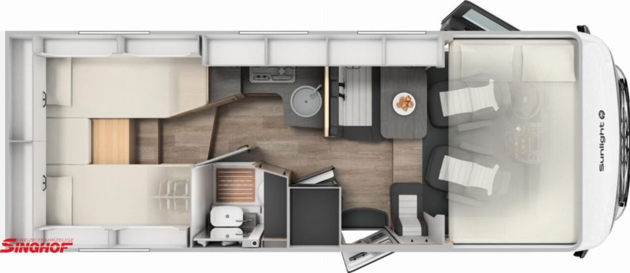 SUNLIGHT 67S Adventure Edition 140PS Automatik inkl Heckstützen Ansicht 2 für Fahrzeugdetailseite