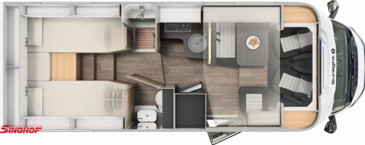 SUNLIGHT 68 Adventure Edition Fiat Ansicht 2 für Fahrzeugdetailseite