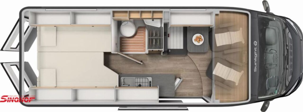 SUNLIGHT Cliff640 Automatik Ansicht 1 für Fahrzeugdetailseite