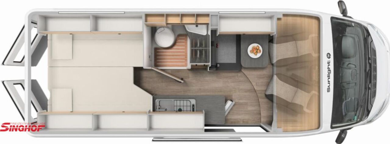 SUNLIGHT Cliff640 Peugeot Ansicht 1 für Fahrzeugdetailseite