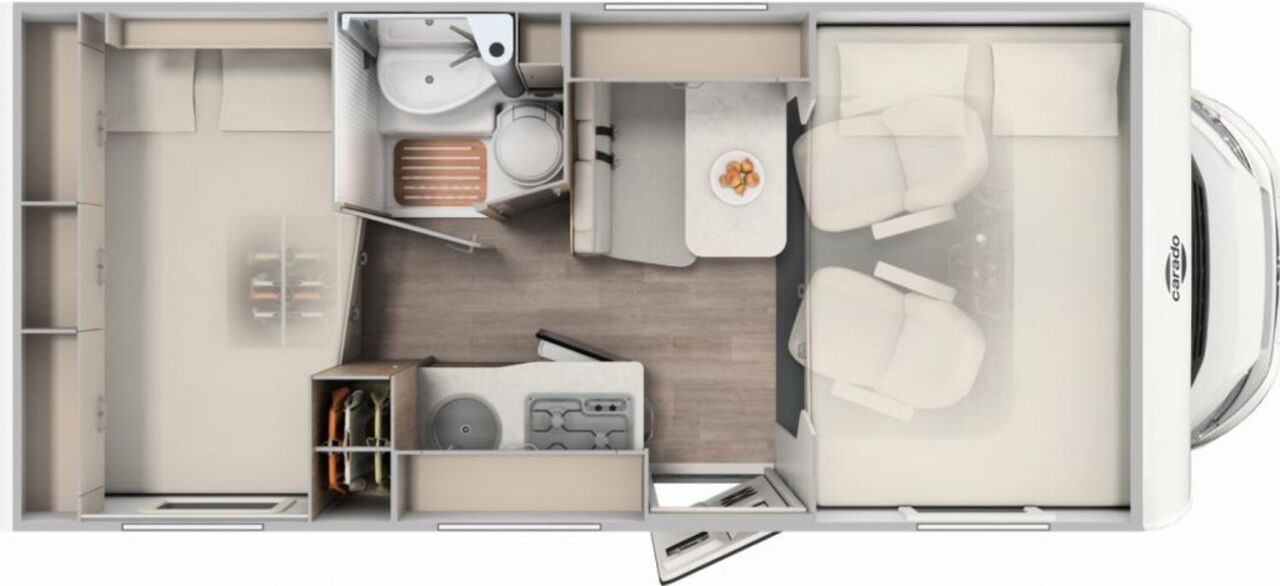 CARADO 132 PRO +++ Messewochen +++ Ansicht 2 für Fahrzeugdetailseite