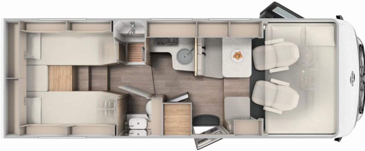 CARADO 447 +++ Messewochen +++ Ansicht 2 für Fahrzeugdetailseite