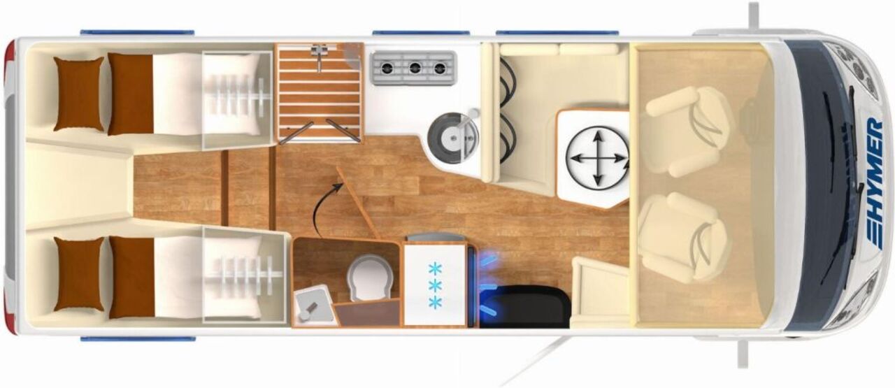 HYMER-ERIBA I 680 +++ Messewochen +++ Ansicht 2 für Fahrzeugdetailseite