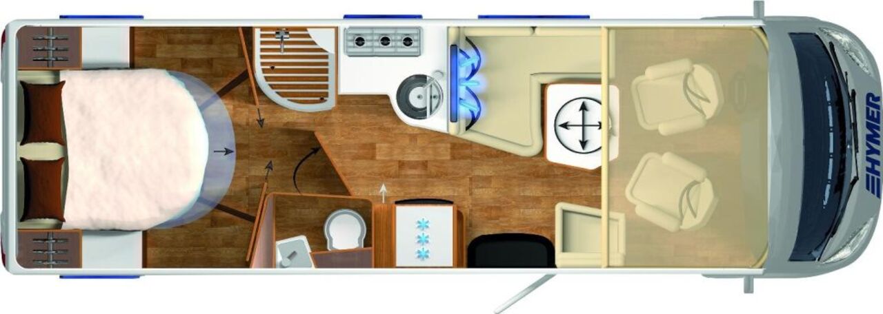 HYMER-ERIBA I 790 +++ Messewochen +++ Ansicht 2 für Fahrzeugdetailseite