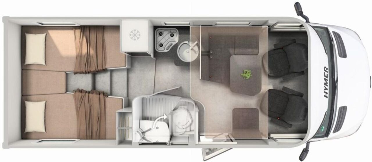 HYMER-ERIBA 600 Ansicht 2 für Fahrzeugdetailseite