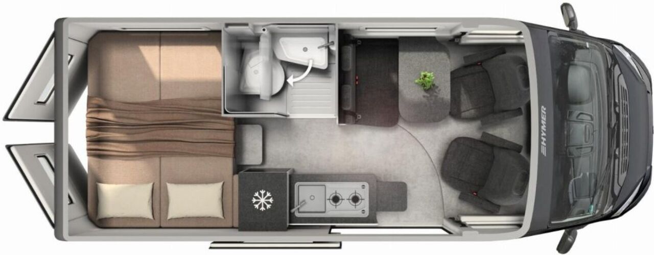 HYMER-ERIBA Redwood 601 Redwood Sport mit Schlafdach Ansicht 2 für Fahrzeugdetailseite