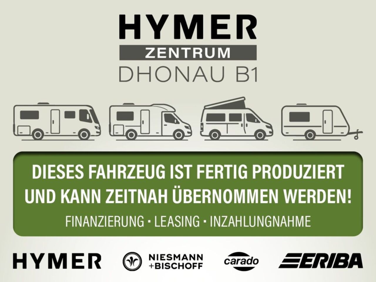 HYMER-ERIBA 580 Top Angebot! Ansicht 1 für Fahrzeugdetailseite