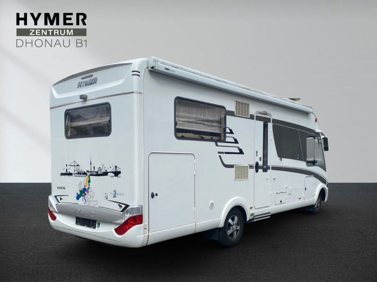 HYMER-ERIBA B 634 SL Duomobil Ansicht 3 für Fahrzeugdetailseite