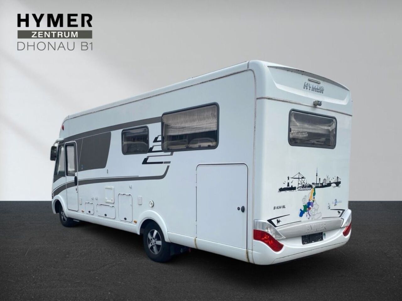 HYMER-ERIBA B 634 SL Duomobil Ansicht 4 für Fahrzeugdetailseite