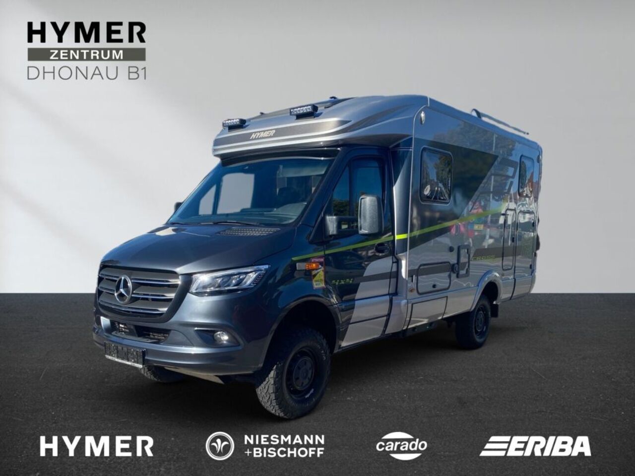 HYMER-ERIBA 570 CrossOver 4,5t Alarm,Zusatzluftfederung Ansicht 1 für Fahrzeugdetailseite