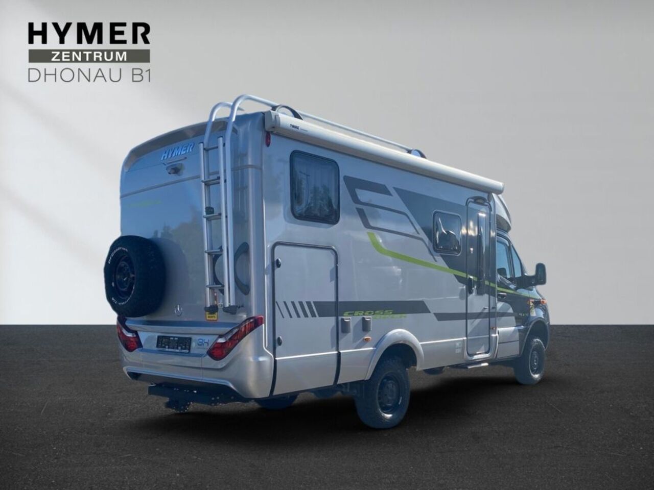 HYMER-ERIBA 570 CrossOver 4,5t Alarm,Zusatzluftfederung Ansicht 4 für Fahrzeugdetailseite