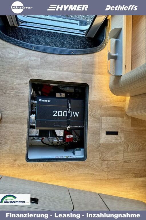 HYMER-ERIBA T 600 WhiteLine TOP Ausstattung! Ansicht 19 für Fahrzeugdetailseite