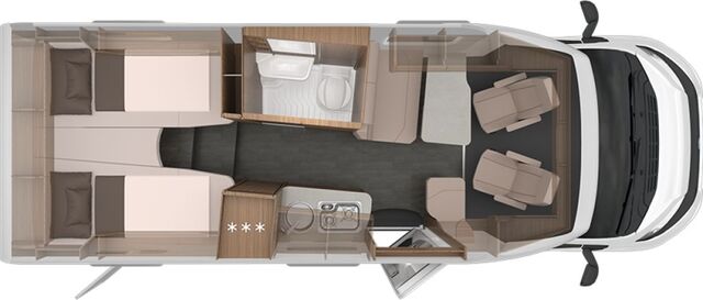 KNAUS 650 MEG VANSATION Premium-Tür + Rahmenfenster Vorschau für Listenansicht