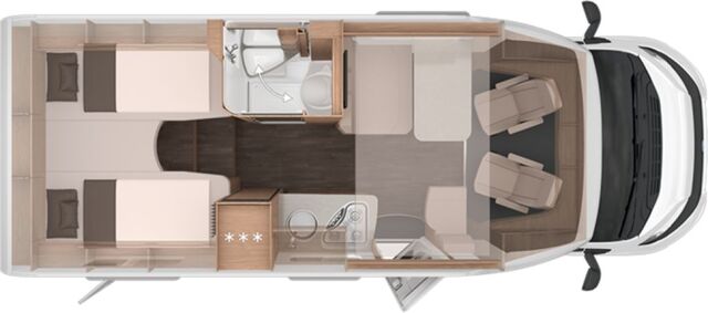 KNAUS 650 MEG Platinum Selection Rahmenfenster, el. Stufe Vorschau für Listenansicht