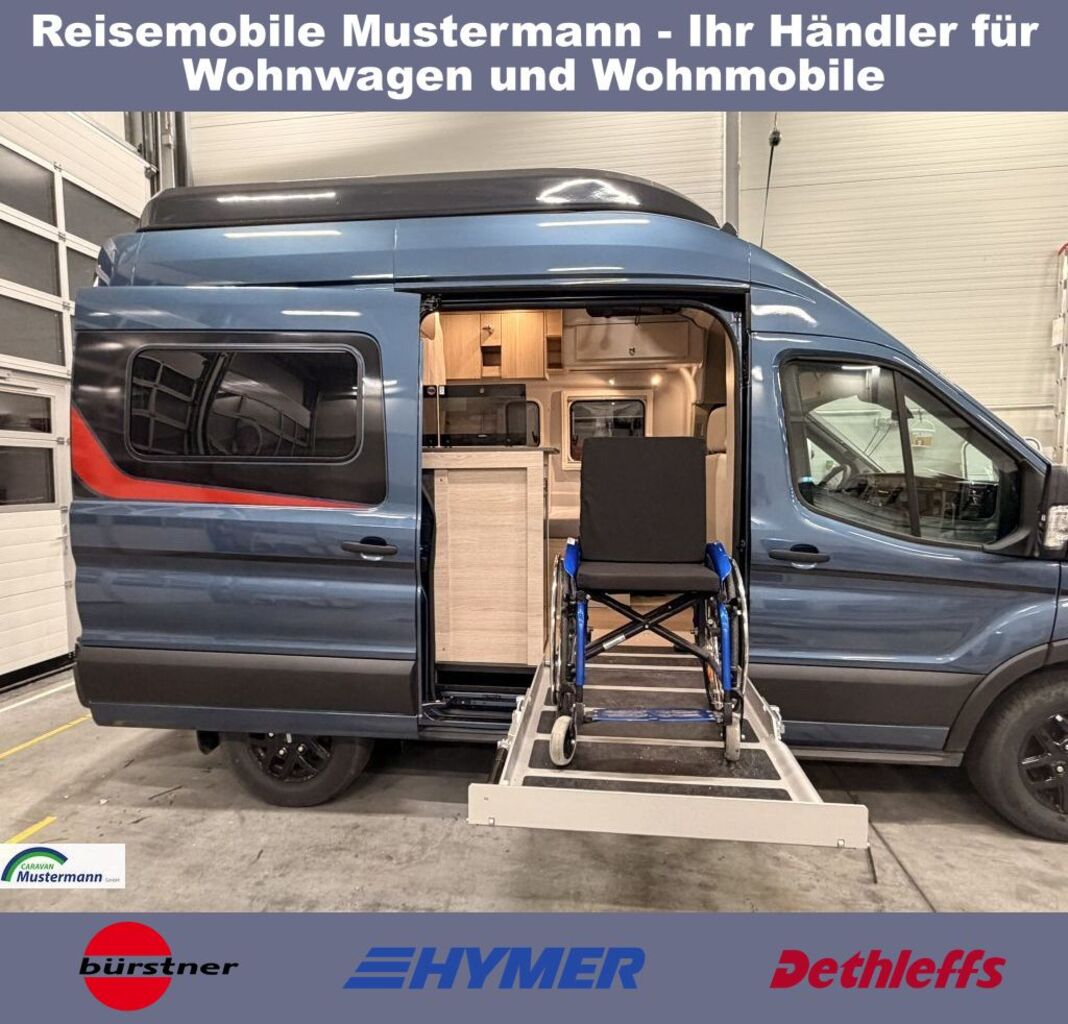 BÜRSTNER C 550 barrierefrei m. Tageszulassung Ansicht 1 für Fahrzeugdetailseite