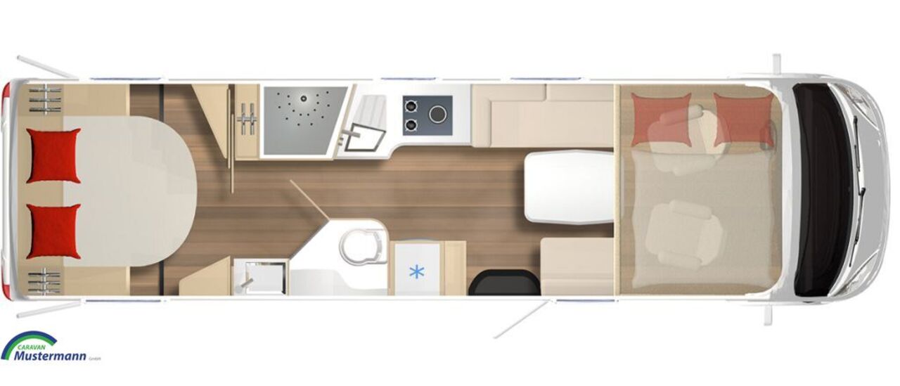 BÜRSTNER I 920 G NP.235596Euro/Luft Ansicht 2 für Fahrzeugdetailseite