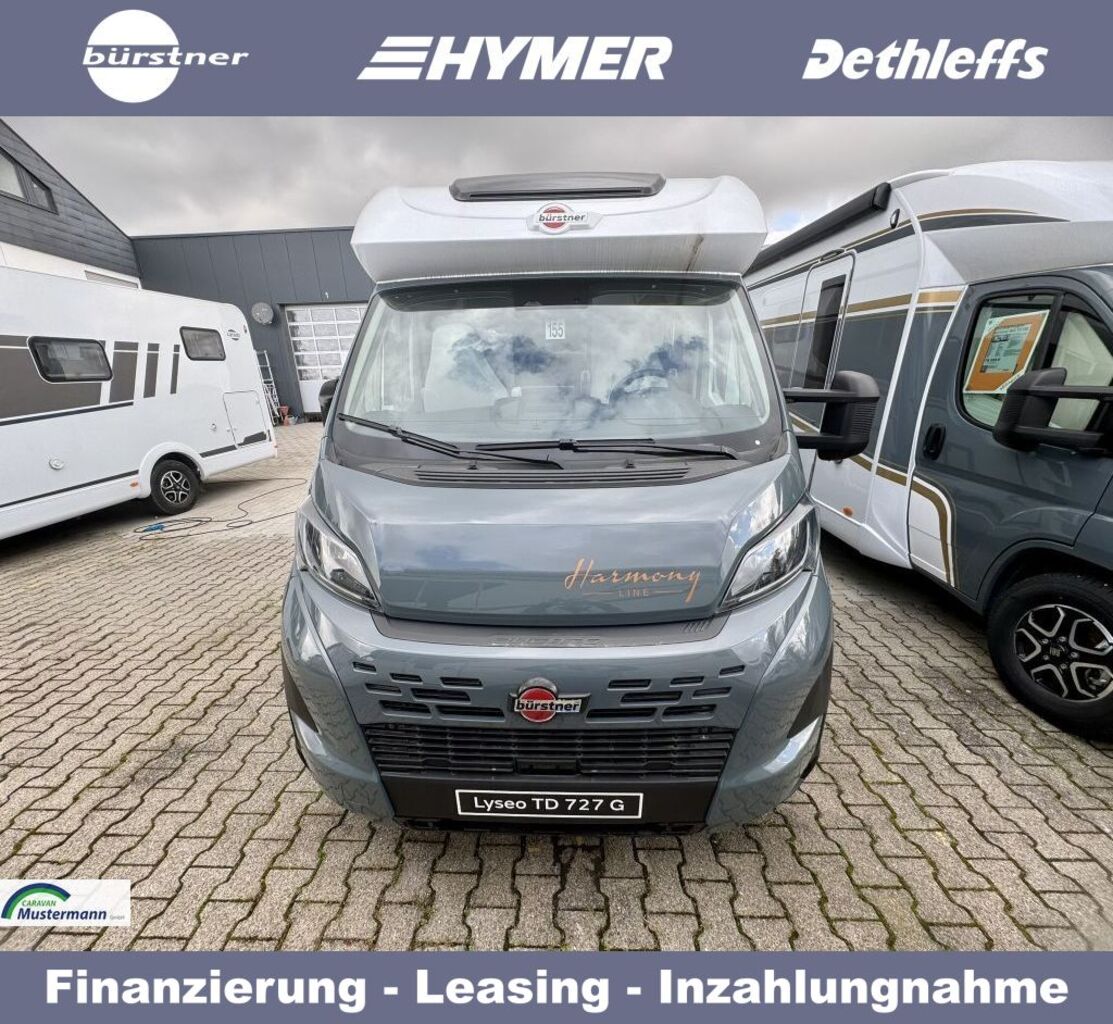 BÜRSTNER 727 G Harmony Line Hammer-Deal34.236 Euro gespart Ansicht 24 für Fahrzeugdetailseite