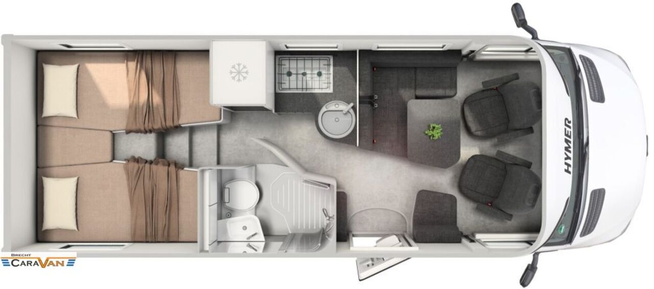 HYMER-ERIBA T 600 Highlight 16231 Euro gespart Ansicht 2 für Fahrzeugdetailseite
