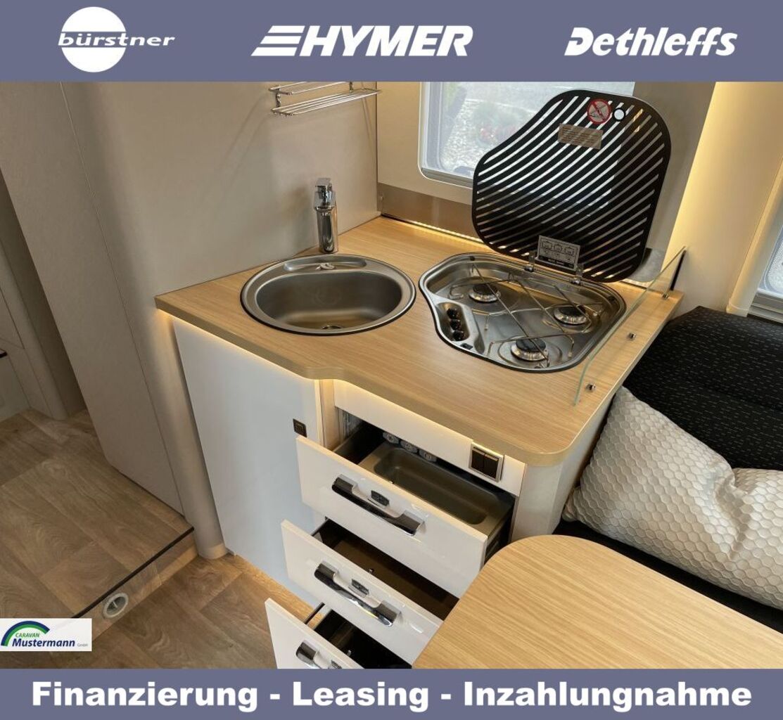HYMER-ERIBA 685 Hubbett elektr./Klima Dach Ansicht 11 für Fahrzeugdetailseite