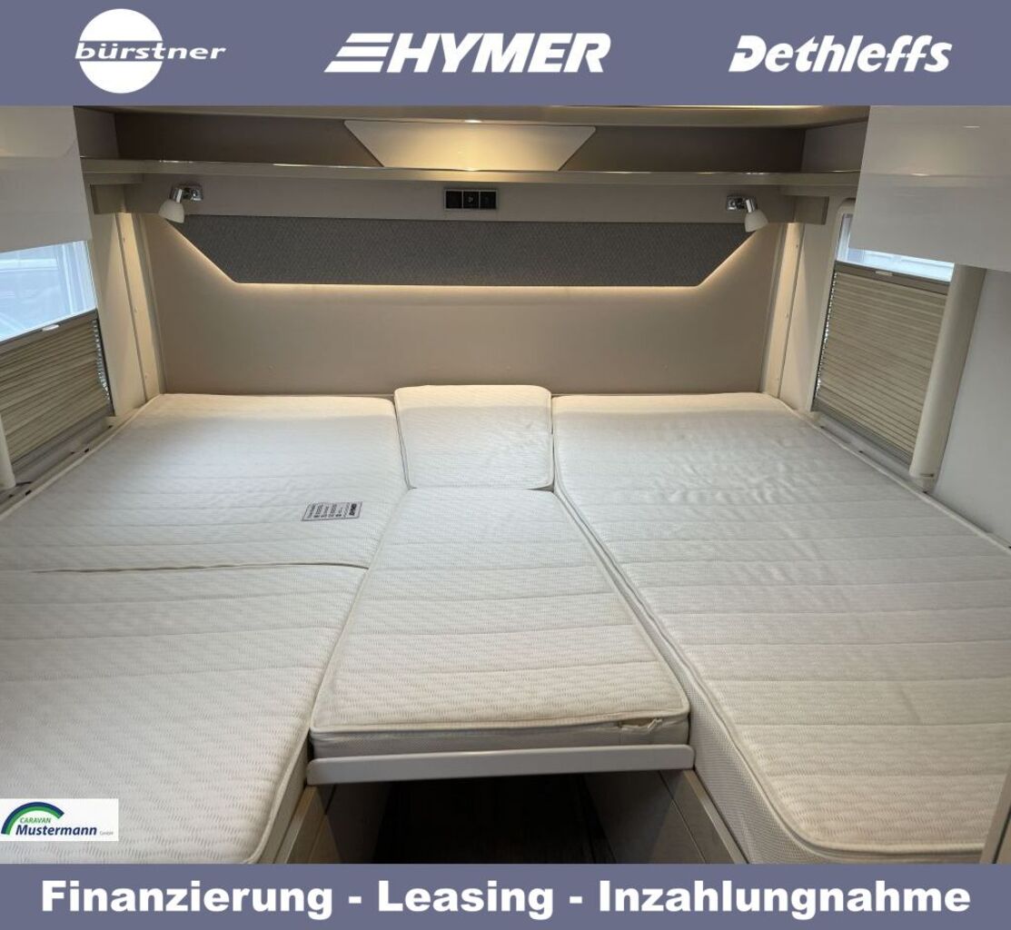 HYMER-ERIBA 685 Hubbett elektr./Klima Dach Ansicht 15 für Fahrzeugdetailseite