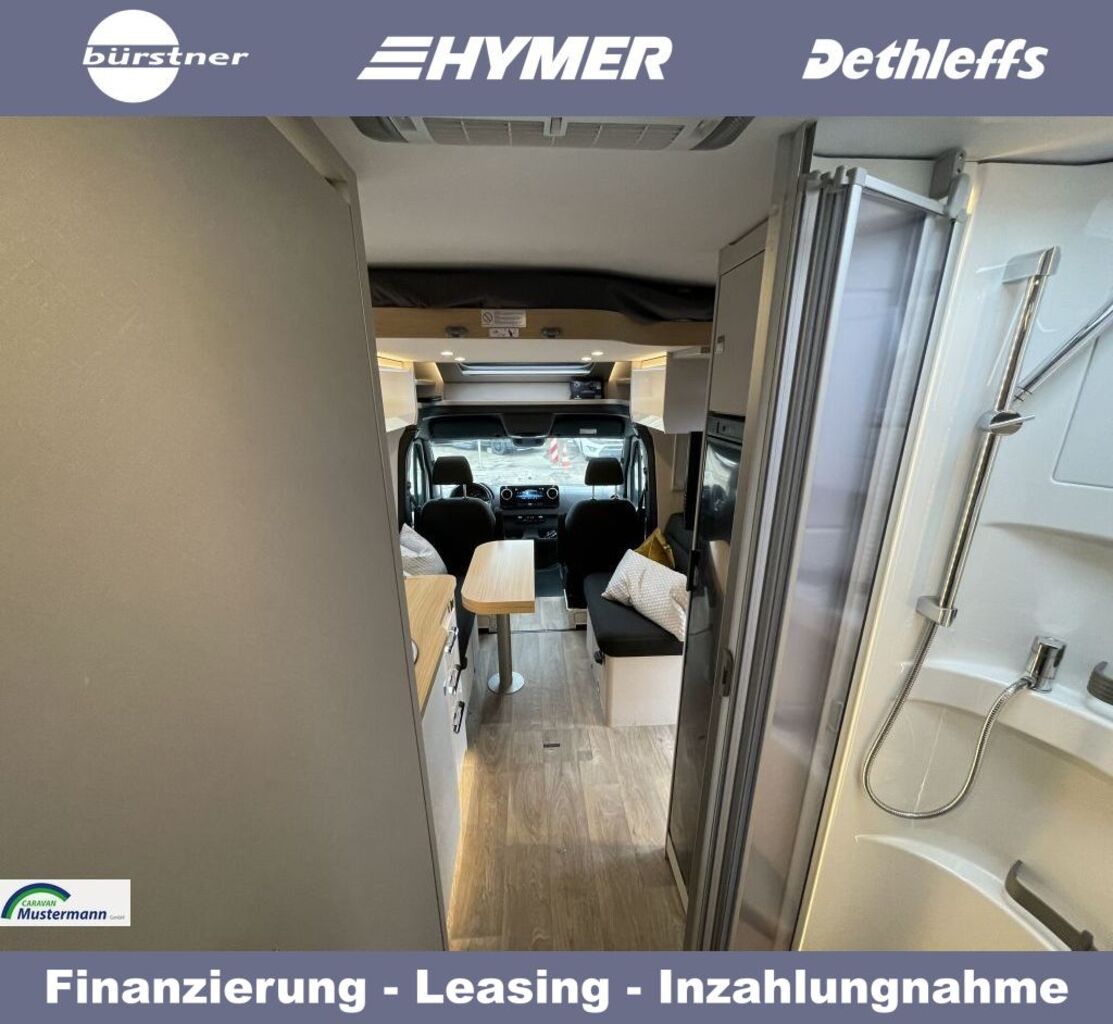 HYMER-ERIBA 685 Hubbett elektr./Klima Dach Ansicht 7 für Fahrzeugdetailseite