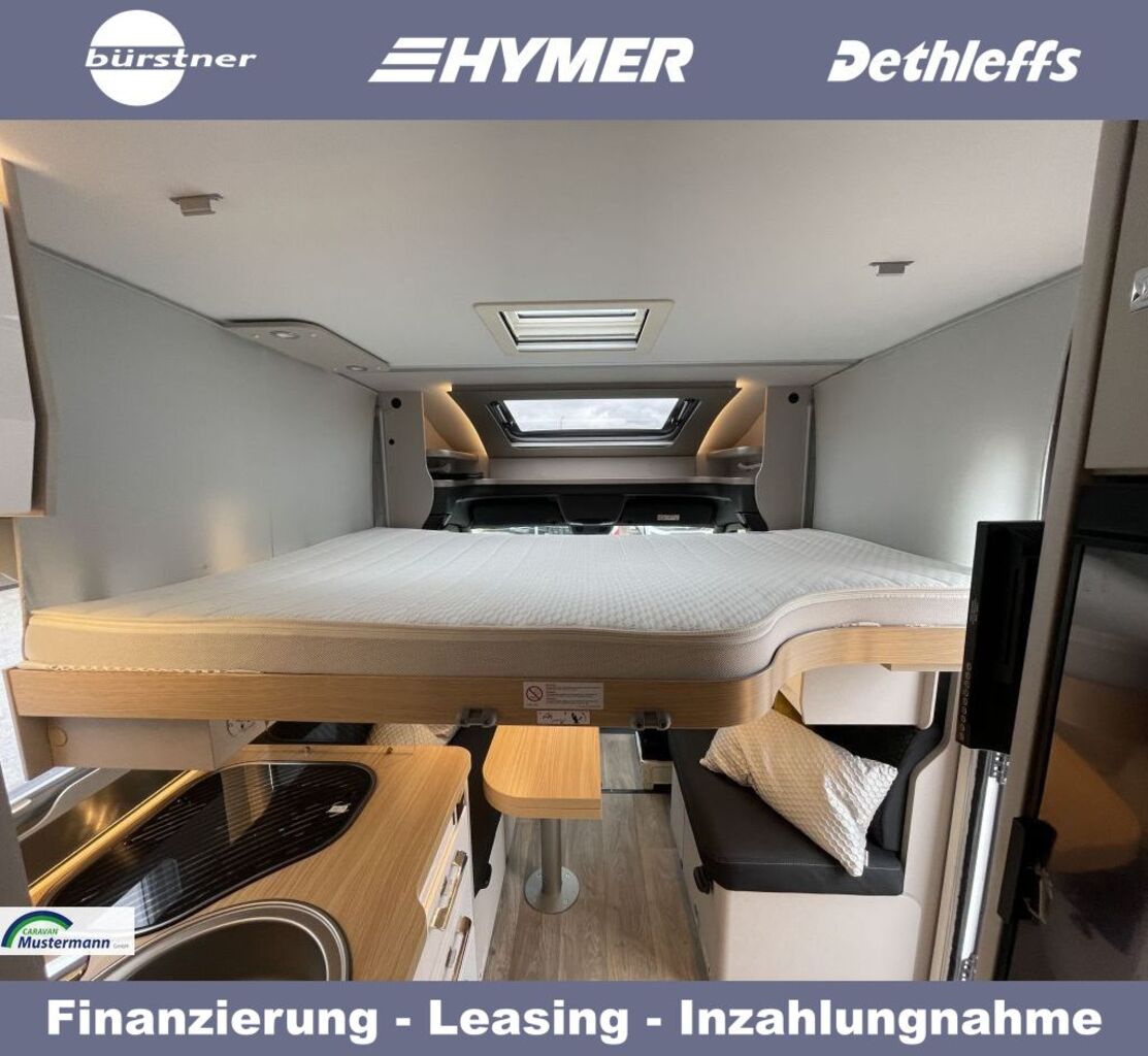HYMER-ERIBA 685 Hubbett elektr./Klima Dach Ansicht 8 für Fahrzeugdetailseite