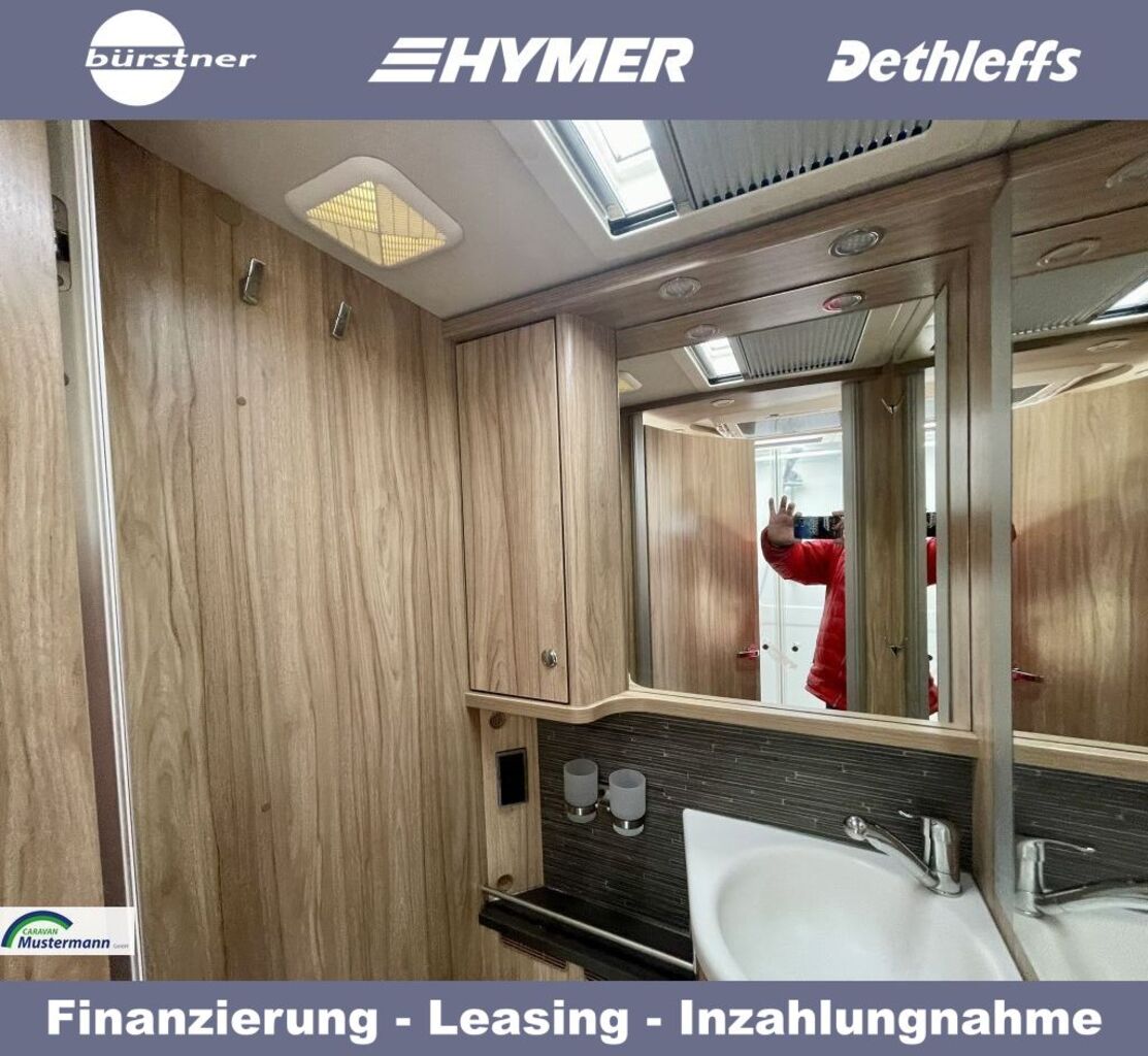 HYMER-ERIBA 620 Klima/AHK/Luftfederung Ansicht 18 für Fahrzeugdetailseite