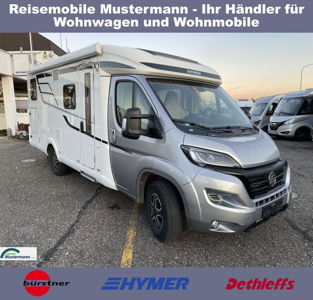 HYMER-ERIBA 580 Pure Automatik  XXL Bett Ansicht 1 für Fahrzeugdetailseite