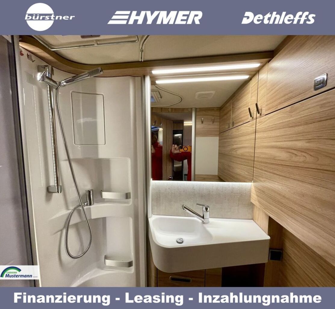 HYMER-ERIBA 580 Pure Automatik  XXL Bett Ansicht 14 für Fahrzeugdetailseite