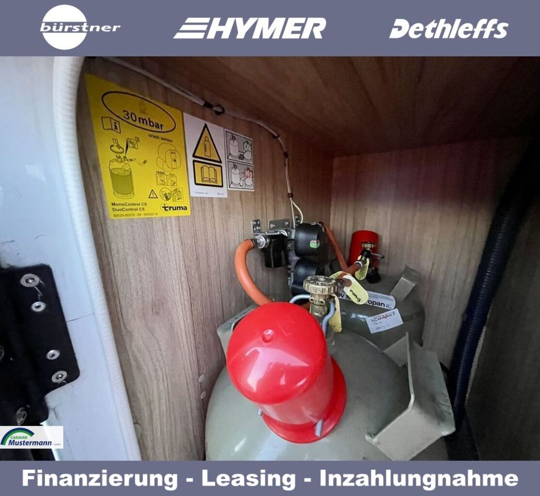 HYMER-ERIBA 580 Pure Automatik  XXL Bett Ansicht 21 für Fahrzeugdetailseite