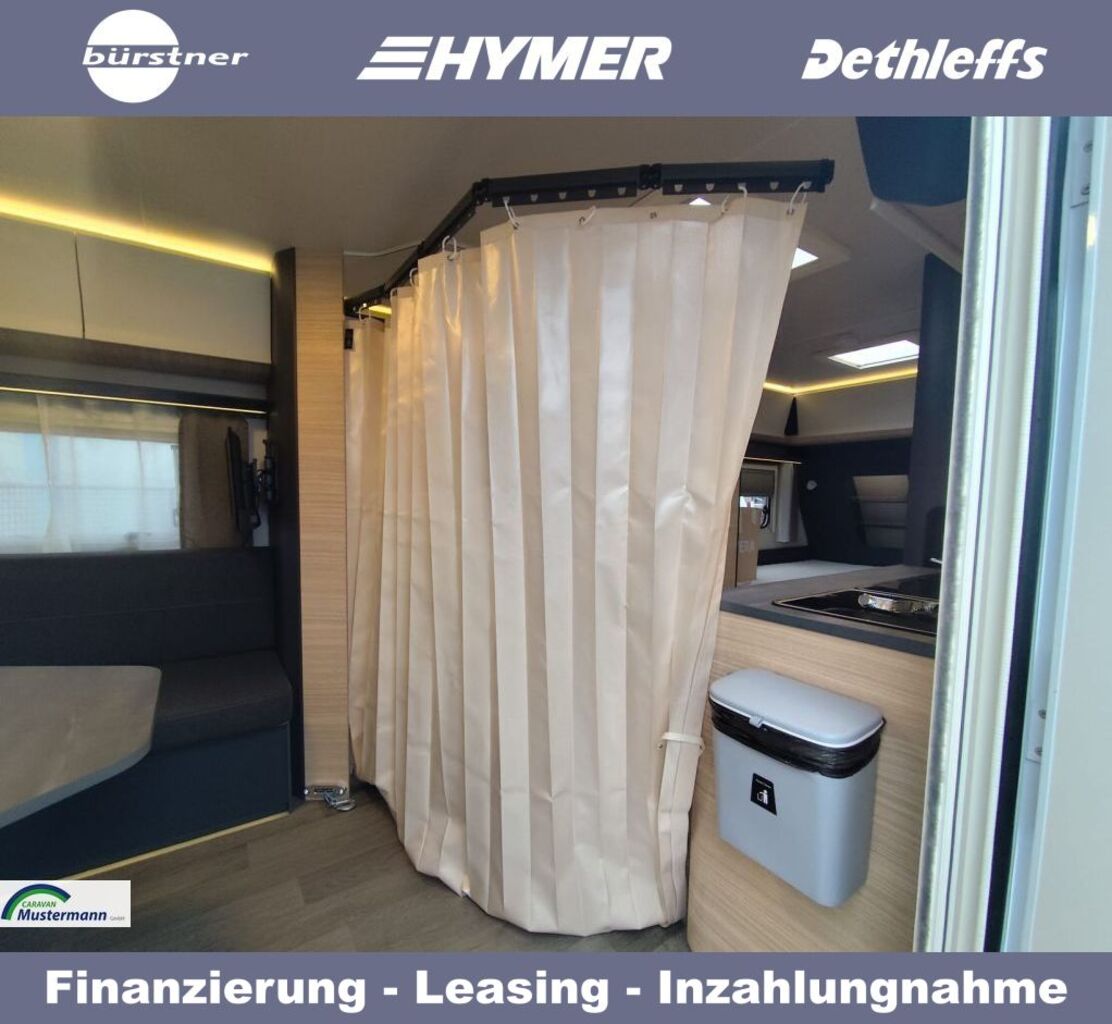 HOBBY 585 UL-R Einzelbetten o.Doppelbett quer Ansicht 11 für Fahrzeugdetailseite