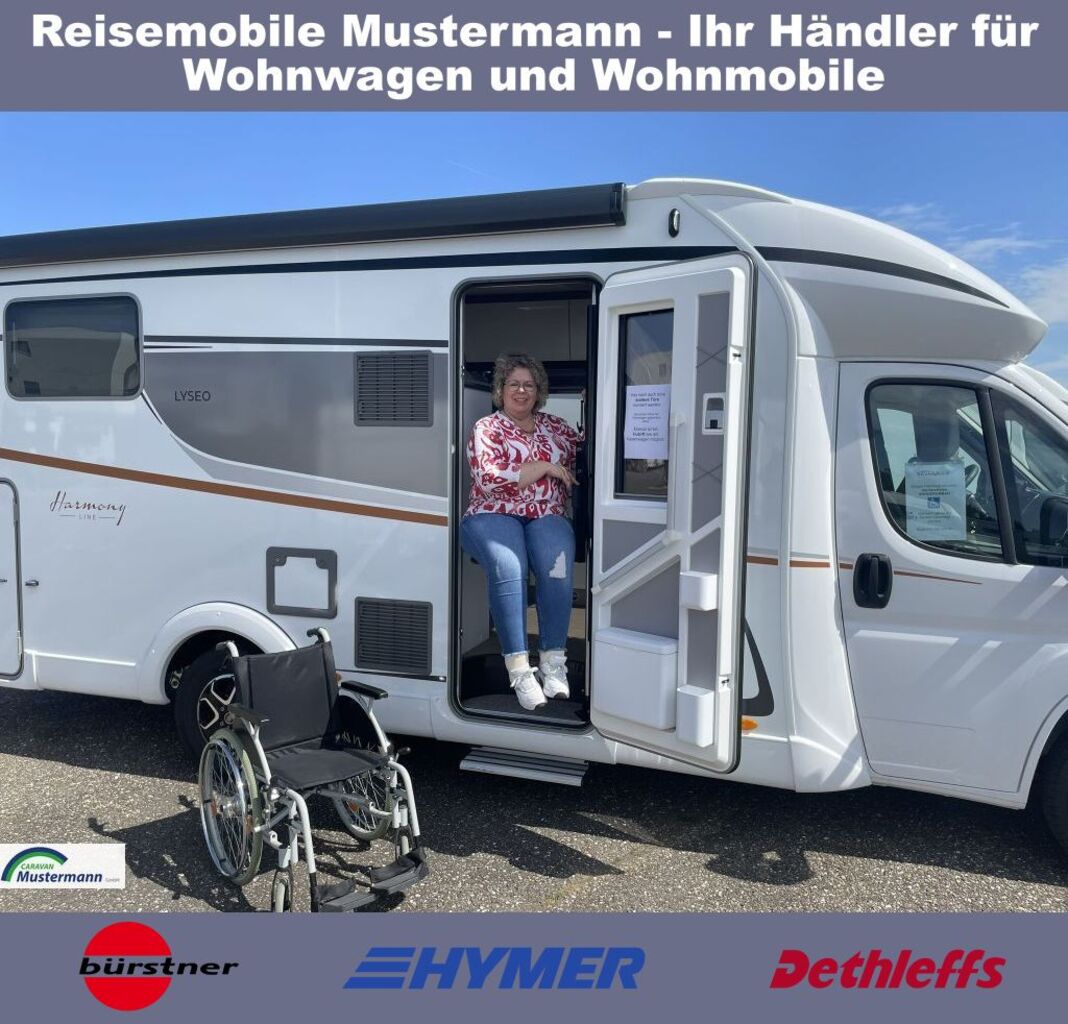 BÜRSTNER 736 Rolli barrierefrei Ansicht 1 für Fahrzeugdetailseite