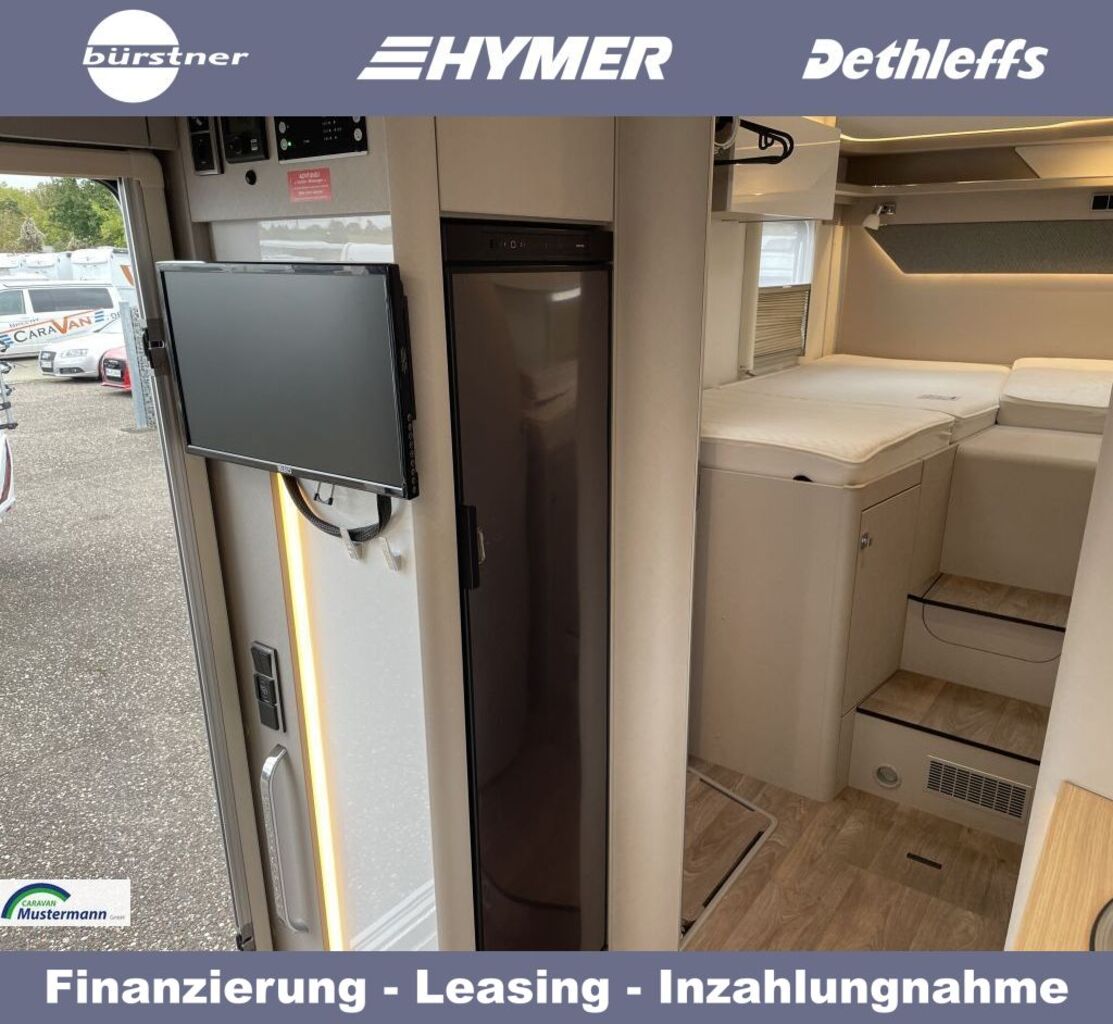 HYMER-ERIBA 685 Hubbett elektr./Klima Dach Ansicht 13 für Fahrzeugdetailseite
