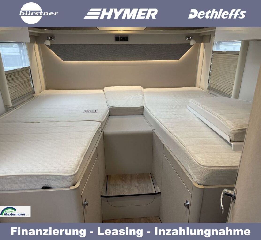 HYMER-ERIBA 685 Hubbett elektr./Klima Dach Ansicht 14 für Fahrzeugdetailseite