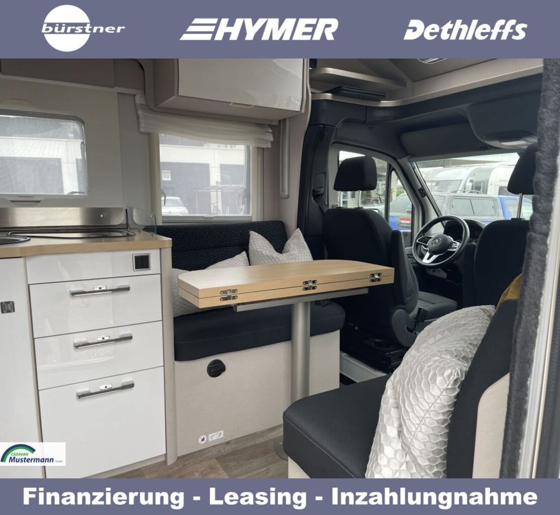 HYMER-ERIBA 685 Hubbett elektr./Klima Dach Ansicht 4 für Fahrzeugdetailseite