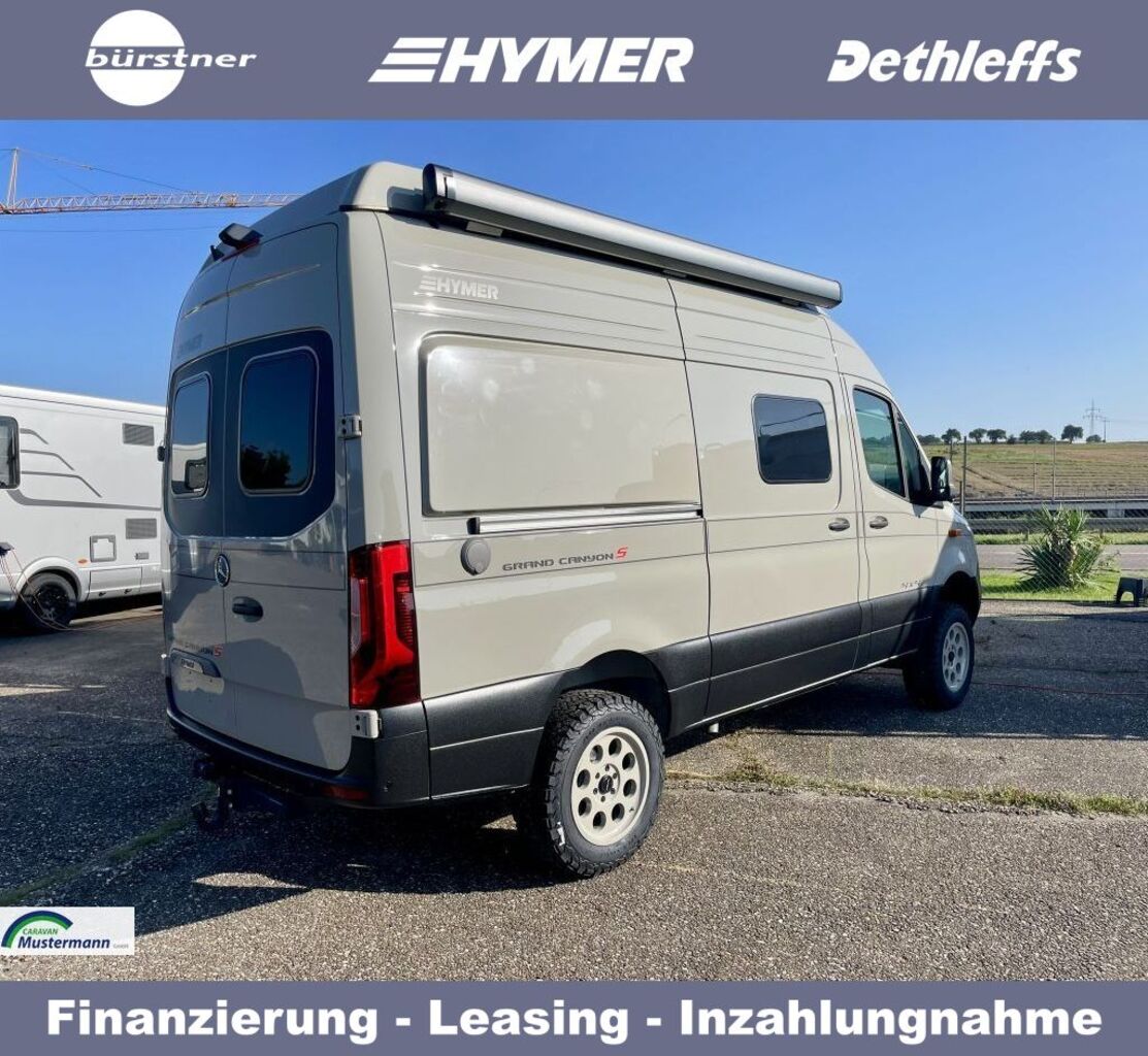 HYMER-ERIBA Grand Canyon S 4x4 Allrad HA-Luft/4,5 to Auflast. Voll Ansicht 14 für Fahrzeugdetailseite