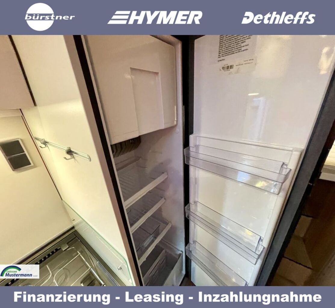 HYMER-ERIBA 580 Pure Automatik  XXL Bett Ansicht 11 für Fahrzeugdetailseite