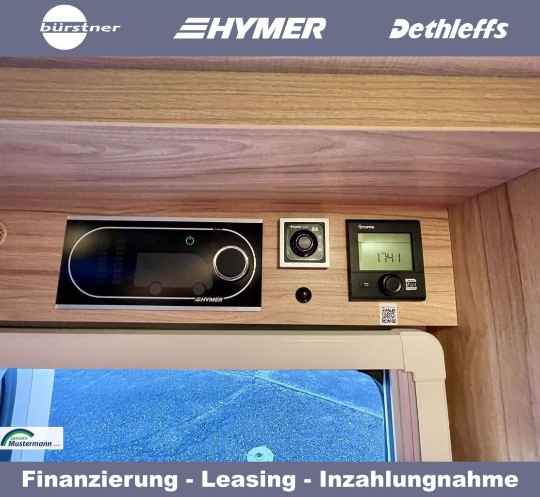 HYMER-ERIBA 580 Pure Automatik  XXL Bett Ansicht 16 für Fahrzeugdetailseite