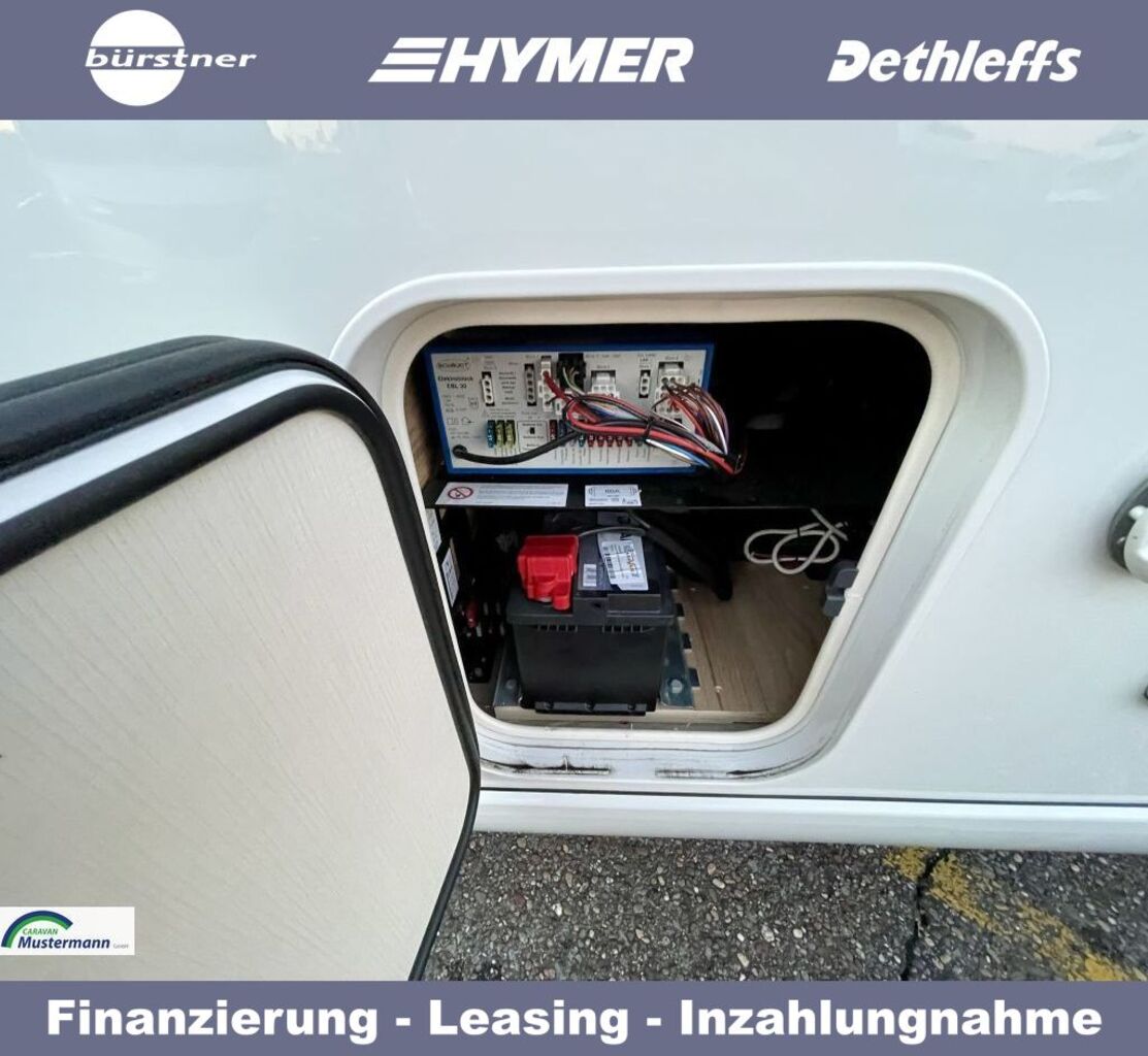 HYMER-ERIBA 580 Pure Automatik  XXL Bett Ansicht 22 für Fahrzeugdetailseite